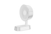 Nouveau ventilateur intelligent 2-en-1 mural et de table avec fonction capteur automatique rechargeable et lumière, oscillant, pour 2027 (Nouvelle R&D)