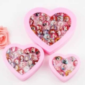 Trending Vintage Punk cuore anelli Boho gioielli di moda per le donne vendita calda all'ingrosso da moda Cross Design scatole di gioielli - Product Image 1