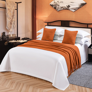 Hot Bán Tùy Chỉnh Thiết Kế Polyester Polyester Giường Runner Đặt Bộ Đồ Giường Khách Sạn Trang Trí In Gối Bìa Giường Runner Và Đệm - Product Image 3