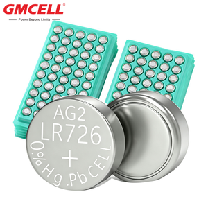 Pile bouton LR726 LR59/196/AG2, piles alcalines 1,5 V pour montres, jouets, thermomètres numériques, calculatrices - Product Image 2