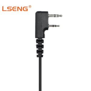 Auriculares Intrauditivos Manos Libres LSENG para <span class=keywords><strong>Radio</strong></span> Comercial, con Conector PTT en Línea de 2 Pines, para Comunicaciones Diarias Kenwood TK - Product Image 4