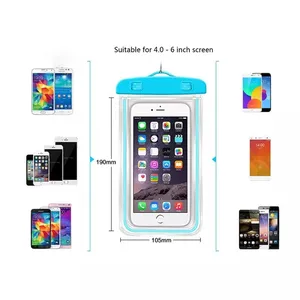 Universele Waterdichte Drijvende Telefoon Case Water Proof Tas Mobile Cover Voor Iphone 12 Pro Max 11 Xr X Voor Huawei en Samsung