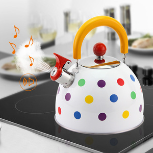 Bollitore Fischiante in Acciaio Inox Goldensea a Prezzo di Fabbrica, <span class=keywords><strong>Teiera</strong></span> <span class=keywords><strong>per</strong></span> Piano Cottura a <span class=keywords><strong>Induzione</strong></span> e Gas, <span class=keywords><strong>per</strong></span> Decorare la Tua Casa - Product Image 2
