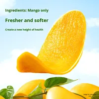 ZHONGBAO Taimangle Marque privée Mélange de fruits séchés en tranches sucrées Mangue séchée personnalisable Jaune Pêche Fraise OEM ODM en vrac