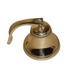 Nautical Bell Brass Exclusive Quality Luxury Wall Bells Hanging Nautical Style Decorative Bell For Wedding <b>Decoration</b> - Product Image 1