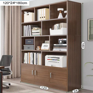 Étagères chambre étagère dans pour salon moderne librairie bois mur affichage <span class=keywords><strong>bibliothèque</strong></span> armoire <span class=keywords><strong>bibliothèque</strong></span> - Product Image 3