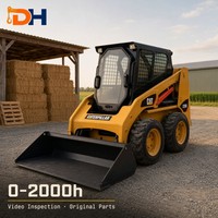 Chargeuse sur pneus CAT 226B3 2,6T avec benne basculante et moteur CAT 42KW