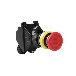 Botón Pulsador Antideflagrante CNEX, Tipo <span class=keywords><strong>de</strong></span> Tracción <span class=keywords><strong>de</strong></span> Plástico, Parada <span class=keywords><strong>de</strong></span> <span class=keywords><strong>Emergencia</strong></span>, IP66, Modelo CH0801-P59, Corriente Máxima 16A, Voltaje Máximo 250V - Product Image 1