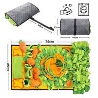 Tapis d'entraînement anti-étouffement pour chiens, tapis de renifleuse portable pour animaux de compagnie, tapis de renifleuse multi-styles pour animaux de compagnie
