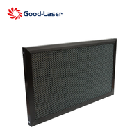 Nouvelle table de travail pour machine de découpe laser Good-Laser 300x500mm en plaque de fer galvanisé alvéolée avec garantie d'un an