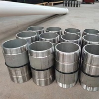 Meilleures ventes de tuyaux de colonne de forage en PVC pour le forage de composants tuyaux de colonne submersibles en PVC Borewell fabriqués