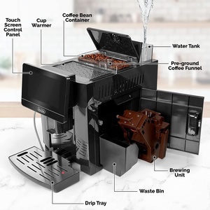 Hot Selling Commercial Fully Automatic Bean to <b>Cup</b> Home Cappuccino <b>Espresso</b> Coffee Machine for Business HOMECOFFE50 Single Boile - Product Image 6
