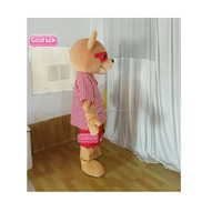 Usine de gros personnalisé de haute qualité fête cosplay location légèrement mascotte ours gros adulte gros ours costume pour mariage