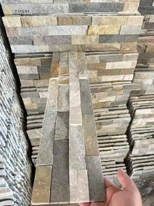 YUSHI decorazione decorazione naturale cultura di pietra piastrelle Premium muro di ardesia per la decorazione del parco della scuola di Villa all'aperto - Product Image 2