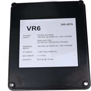 เครื่องควบคุมแรงดันไฟฟ้าแม่เหล็กถาวร VR6 รุ่นใหม่เอี่ยม 365-2076 รับประกัน 1 ปี ได้รับการรับรอง ผลิตในประเทศจีน - Product Image 4