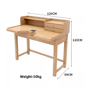 Meja Kerja Perhiasan Kinway Baru, Fungsional Penuh, Kayu Solid, DIY, Dengan Laci - Buatan <span class=keywords><strong>China</strong></span> - Product Image 6