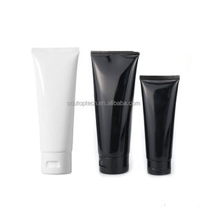 Custom nero bianco spremere tubo morbido <span class=keywords><strong>crema</strong></span> per le <span class=keywords><strong>mani</strong></span> vuoto 30ml 50ml 80ml 100ml lozione detergente per il viso <span class=keywords><strong>crema</strong></span> tubo per l'imballaggio cosmetico - Product Image 5