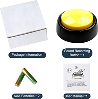 Bouton de blague de papa CE personnalisé un cadeau pour les pères avec plus de 50 blagues de papa drôles bouton de conversation de nouveauté bouton de son présent pour cadeau