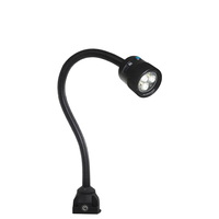 Lumière LED pour machine CNC ONN-M3W 4,5W IP65, lumière de travail flexible à col de cygne avec base magnétique pour fraisage, tournage, équipement industriel