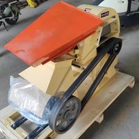Broyeur à marteaux en bois avec moteur pour la production de sciure de bois de 1 à 10 mm, capacité de 2 T/H, 380 V, utilisé dans la production de briquettes de charbon de bois