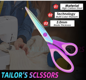 3-Mảnh Kéo Thiết Lập Cho May Và Thủ Công Không-Trượt Grip Kéo Cho Kéo Tốt Nhất Thiết Lập Cho May Người Mới Bắt Đầu - Product Image 5