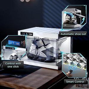 Clear White Door Storage Auto Container Visible <strong>Shoe</strong> Box Antbox Foldable Plastic <strong>Shoes</strong> <strong>Organiser</strong> - Product Image 2