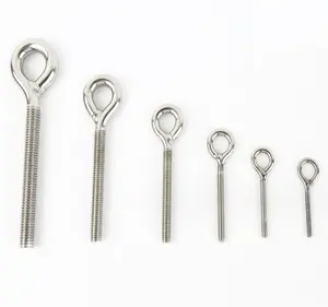 Stainless Carbon Steel Zinc Plated China Manufacturing Welded Eye Hook
