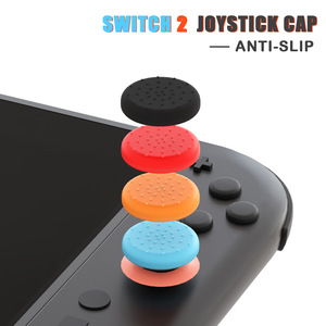 Empuñaduras de pulgar de Joystick baratas <span class=keywords><strong>para</strong></span> controlador de <span class=keywords><strong>Nintendo</strong></span> <span class=keywords><strong>Switch</strong></span> 2 cubierta de botón de Joystick antideslizante <span class=keywords><strong>para</strong></span> accesorios de juego Switch2 - Product Image 2