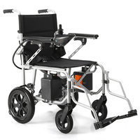 Fauteuil roulant électrique pliable ultra-léger en acier 2026 pour l'Asie du Sud-Est, portable, télécommandé avec joystick