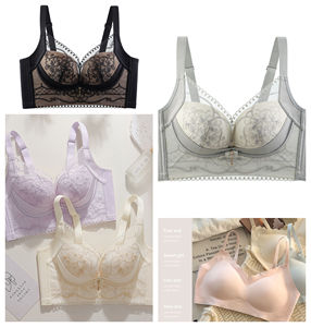 Đồ Lót Của Phụ Nữ Mùa Hè Mỏng Bộ Sưu Tập Vô Hình Liền Mạch Vest Phong Cách Văn Bản Áo Ngực Không Có Vòng Thép Bộ Sưu Tập Phụ Kiện Vú - Product Image 2