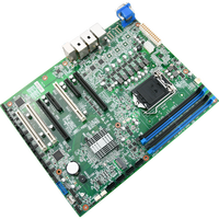 Motherboard Industri ATX LGA1200 Chipset Intel Q470 7 Port LAN Gigabit 4 DDR4 128GB untuk Generasi ke-10 Core I7/I5/I3 Mainboard IPC
