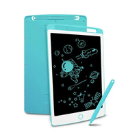 Tablette électronique portable carte ultra-mince mémos bloc-notes pour enfants tablette d'écriture LCD 12 pouces