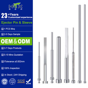 Broche d'éjection standard HASCO SKD61, manchon d'éjection, broche d'éjection HSS pour moule d'injection, fournisseur OEM - Product Image 1