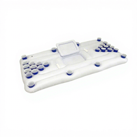 OEM Aufblasbarer Beer Pong Tisch für Schwimmbadspiele PVC-Material Schwimmendes Design für Innenbereich 150-200kg Kapazität für <5 Personen