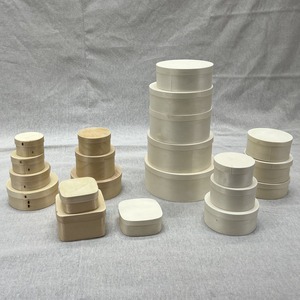 Bánh hộp gỗ Bánh hộp tàu sân bay cá nhân bánh bằng gỗ Hộp quà tặng - Product Image 3