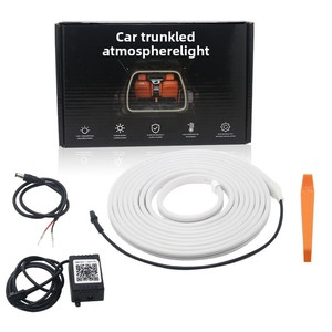 Éclairage de coffre de voiture OLIVER transfrontalier, éclairage d'ambiance de hayon de SUV à détection automatique, <span class=keywords><strong>bande</strong></span> lumineuse <span class=keywords><strong>LED</strong></span> <span class=keywords><strong>12V</strong></span> pour <span class=keywords><strong>camping</strong></span> extérieur - Product Image 5