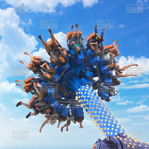 Manèges à sensations fortes de qualité supérieure, rotation à 360 degrés, balançoire à grand pendule, manèges en fibre de verre pour l'extérieur et l'intérieur - Product Image 4