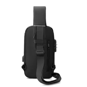 neuer stil multifunktionale anti-diebstahl freizeit usb-anschluss design über den körper brust schulter tasche herren messenger-taschen