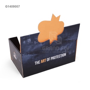 กล่องกระดาษแข็งสำหรับวางเคาน์เตอร์ร้านค้าปลีกที่เป็นมิตรกับสิ่งแวดล้อมพร้อมถาด pdq ดีไซน์ปรับแต่งได้และประกอบง่าย - Product Image 5