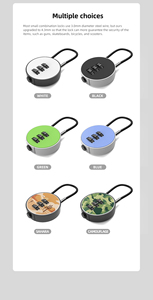 Candado de Combinación de 3 Dígitos Nuevo <span class=keywords><strong>2026</strong></span>, Resistente a la Intemperie, Seguro, Mecánico, Pequeño, para Casilleros de Escuela, Gimnasio, Equipaje, Candado de Seguridad - Product Image 3