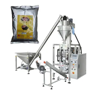 Full Automatic Co Co Milk Wheat Flour Washing Detergent Coffee Coriander Powder Filling Packing Machine