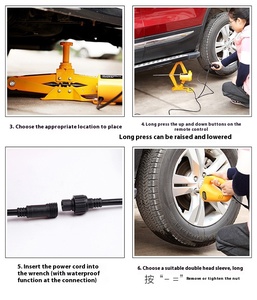 High-quality Portable All-in-one <strong>Automatic</strong> Type Electric Manual Hydraulic <strong>Jack</strong> Set with Electric Wrench and <strong>Car</strong> <strong>Jacks</strong> - Product Image 6