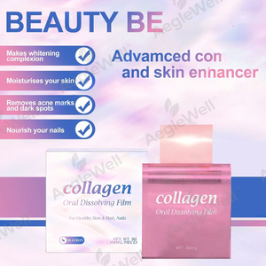 Tiras de Película Oral de Colágeno y Glutatión Aeglewell, Parches Orales, Grado Alimenticio Transfronterizo, Vitamina para la Piel, Glutatión - Product Image 6