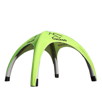 Dôme gonflable géant publicitaire en PVC hermétique pour événements, tente extérieure, auvent, gazebo gonflable avec ventilateur intégré
