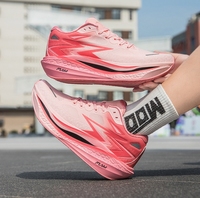 Chaussures de course de marathon professionnel chaussures de sport de course en plaque de carbone chaussures d'entraînement d'absorption des chocs
