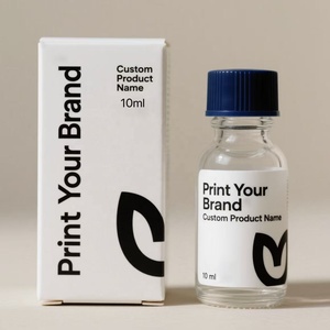 Schnelle Produktion 3ml 10ml Custom Oil Sticker Labels Fläschchen boxen für die Marke - Product Image 1