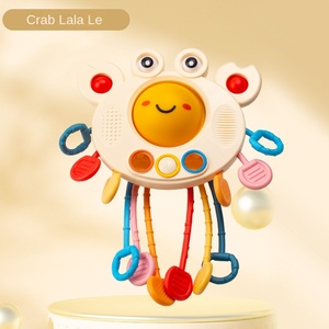 MingXiang Giocattolo Educativo per Bambini 0-3 Anni, Granchio 3D in Plastica con Funzione di Suzione, Gioco di Abilità Fine e Puzzle, Transfrontaliero - Product Image 4
