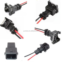 2P Automotive Electrical Plug Cable Car Wire Connector Harness with Terminals Seal 282189-1 Made Copper for Fuel EV1