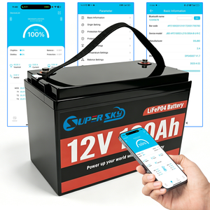 แบตเตอรี่ลิเธียมไอออนสำหรับเก็บพลังงานแสงอาทิตย์ในบ้าน Lifepo4 12v 24v 100ah 200ah 300ah ชุดแบตเตอรี่ความจุสูง Lifepo4 - Product Image 1