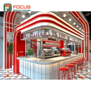 ชั้นวางกาแฟแบบตั้งพื้นหลายชั้น ชั้นวางถุงกาแฟ ตกแต่งด้วยไม้ ชั้นวางโชว์สินค้าคาเฟ่ - Product Image 2